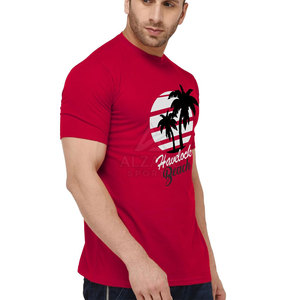 Camiseta estampada de alta calidad con material transpirable, estampado duradero y textura suave para uso diario, camiseta estampada elegante. - Product Image 4