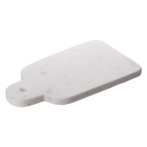Premium White Marble Cutting Board with Handle Single Tier Jewelry Serving Platter for Kitchen Use - Product Image 4