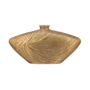 Vase de table en métal élégant et moderne, fait main, résistant à la rouille, écologique, porte-fleurs pour la maison, le bureau et l'hôtel - Product Image 1