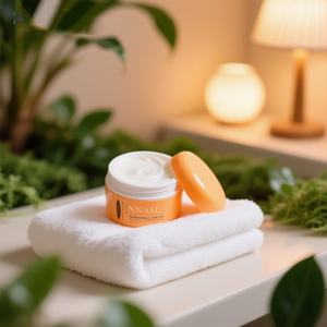 Crème nourrissante au collagène et à la mucine d'escargot, hydratation intense, raffermissante, réparation de la barrière cutanée, crème pour le visage et le corps, boîte de 110 g - Product Image 4