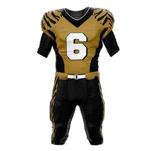 Uniforme de Fútbol Americano Personalizado, Transpirable, para Hombre, Mujer y Jóvenes, Sublimado, con Tela Twill, para Juego, OEM, ODM - Product Image 1