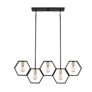 Lámpara colgante de metal resistente para bodas, candelabro decorativo para comedor, oficina, hogar y sala de estar - Product Image 3