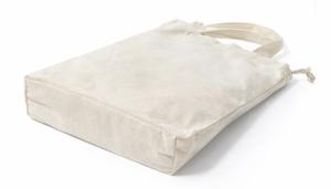 Sacs de shopping en coton 100% de haute qualité, prix bas, best-seller, sac à longues poignées avec logo personnalisé imprimé - Product Image 3