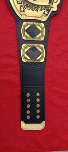 Ceinture de championnat de cheerleading personnalisée avec logo d'équipe, trophée de vainqueur en or avec sangle en cuir authentique - Product Image 3
