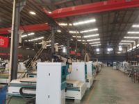 Routeur CNC RouterSTAR 1325 Atc à prix d'usine, commande Syntec NC Studio, moteur 9KW, zone de travail 1300x2500mm, 8 outils, bois