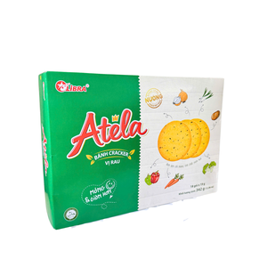 Services d'échantillonnage |   Ingrédients propres – Sans additifs artificiels – Crackers végétaux croustillants à l'oignon 342g – ODM Vietnam Facto - Product Image 4