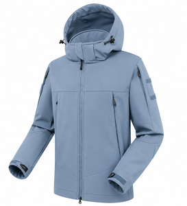 Chaqueta SoftShell OEM al por mayor para minoristas estadounidenses, chaqueta de invierno, chaqueta de lana, chaqueta aislante, color personalizado - Product Image 2