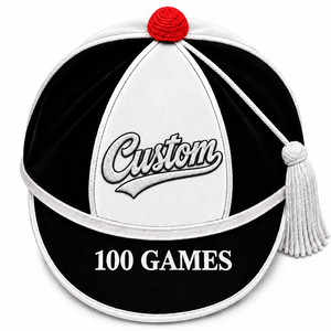 Gorra de Honor de Terciopelo Personalizada para Rugby, Gorra Académica de 6 Paneles, Gorras para Festivales, Gorras de Honor con Logotipo Bordado, Gorra de Presentación para Estudiantes - Product Image 3