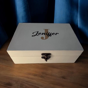 กล่องไม้พิมพ์ลายแบบเลื่อนฝา กล่องใส่เครื่องประดับทันสมัย กล่องไม้พิมพ์ลาย กล่องเก็บของสำหรับเครื่องเขียนและปากกา ขายส่ง - Product Image 1