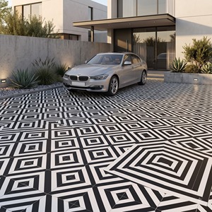 Carreaux de porcelaine Décor 109 600x600mm, revêtement de sol décoratif pour intérieur, pour maisons modernes, appartements, espaces commerciaux et projets de design - Product Image 5