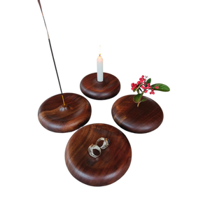 Quemador de Incienso Portátil de Madera para Meditación, Uso Terapéutico y Conveniencia - Product Image 3