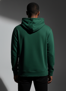 Sudadera con capucha de doble capa OEM Streetwear, estilo vintage, lavado ácido, dobladillo sin rematar, algodón, oversize, hip-hop, personalizada para hombre - Product Image 4