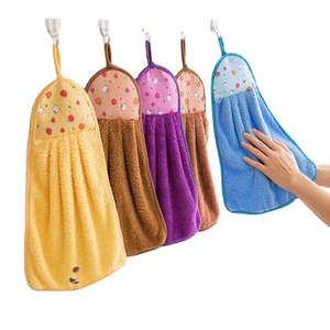 Latest 2026 Design 100% Cotton High Quality Custom Made Quick-Dry Kitchen Towels with Custom Design Super Fine <b>Flannel</b> Fabric - Product Image 6