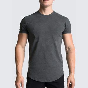 Logo personnalisé de luxe de qualité en coton Slim Fit T-Shirt Nouveau Design 100% coton tricoté surdimensionné votre propre marque vierge pour hommes garçons - Product Image 4