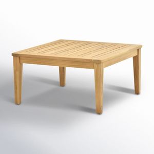 COFFEE <b>TABLE</b> <b>SMALL</b> <b>PATIO</b> FURNITURE TEAK WOOD OUTDOOR MADE IN INDONESIA - Product Image 1