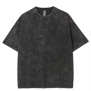 เสื้อยืดโอเวอร์ไซส์ลายการ์ตูนสัตว์วินเทจพิมพ์ลายแบบสั่งทำพิเศษ ผ้าฝ้ายถัก 100% เป็นมิตรกับสิ่งแวดล้อม ล้างสีแบบแอซิดวอช สำหรับผู้ชาย - Product Image 3