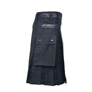 Nouveau Kilt écossais plissé pour hommes, confortable et multicolore, style festival écossais, en tartan des Highlands, vente en gros - Product Image 3