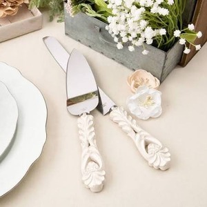 Modern Metal <b>Cake</b> <b>Server</b> Collection Premium Dessert Presentation Essentials - Product Image 5