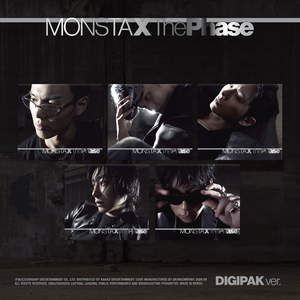 MONSTA X - [ THE PHASE ] มินิอัลบั้มชุดที่ 13 (เวอร์ชั่น DIGIPACK) อัลบั้มซีดีเคป๊อปขายดีที่สุดในเกาหลีสำหรับทุกวัย - Product Image 3