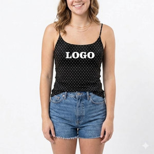 Débardeur ajusté tendance à pois pour femme – Léger et imprimé, idéal pour le quotidien - Product Image 6