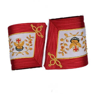 Vithas Industry - Nuevo Arribo: Par de Guantes de Esmoquin para Oficiales de la Francmasonería - Regalia Masónica - Product Image 6