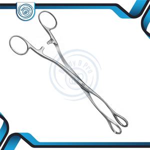 Heywood Smith, instrumento quirúrgico de acero inoxidable de 215mm, tornillo fenestrado dentado, bloqueo de trinquete, pinzas para lengua, abrazadera DADDY D PRO - Product Image 4