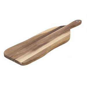 Wood Rectangle Chopping Board With Handle Cheese Serving <b>Platter</b> Modern Design Eco-Friendly Lightweight Dishwasher Safe Hot Sell - Product Image 4