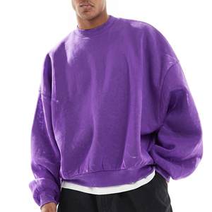 Sweat-shirt pour homme de qualité supérieure, service OEM, broderie personnalisée, sweat-shirt en coton doux, vêtements décontractés d'hiver - Product Image 1
