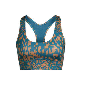 Soutiens-gorge de sport uniques, légers, écologiques, à séchage rapide, respirants, en dentelle, à maintien moyen, extensibles dans quatre directions, dos nageur, couleur unie - Product Image 1