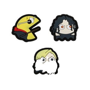 Nuevo diseño 3D bordado Flor de sarga Anime Iron-On tela mochila parches para bolsos y ropa - Product Image 5