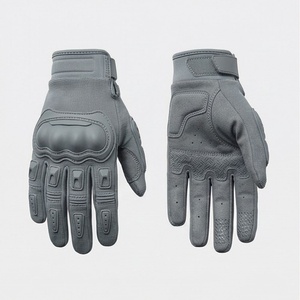 Gants personnalisés unisexes en PU coupe-vent, imperméables et compatibles écran tactile pour le cyclisme sur route, VTT, motocross tout-terrain et utilisation en extérieur - Product Image 1