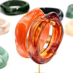NOUSHAD ARTISANAT – Bracelet pour femme en résine écologique, fait main, thème ange, forme personnalisée, transparent, coloré, avec fleurs séchées - Product Image 4
