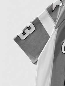 Camiseta Deportiva de Corte Holgado para Mujer, Logotipo Personalizado, Producción OEM al por Mayor, Jersey de Fútbol Americano, Estilo Ligero para Juego - Product Image 6