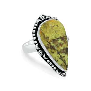 Fashionable High Grade Green <b>Opal</b> Trendy Wedding Engagement Anniversary Fashion Gifts Wholesale Vintage <b>Opal</b> <b>Ring</b> <b>Silver</b> plated - Product Image 6