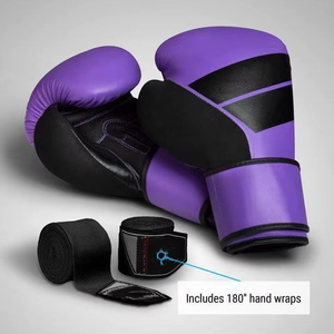 Guantes de Boxeo de Cuero Sintético con Logotipo Personalizado al por Mayor, Baratos, para Entrenamiento de Boxeo y Combate, Servicios OEM/ODM - Product Image 6