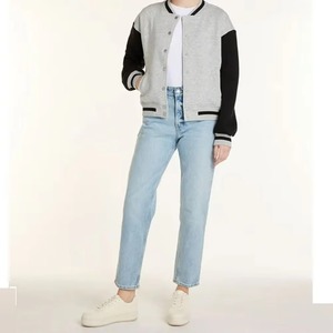 Oem Customized Logo Design Varsity <b>Jackets</b> Winter High Quality Canvas <b>Thick</b> Breathable Men's Casual <b>Jackets</b> - Product Image 4