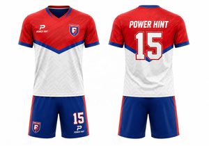 Tenue de football pour jeunes et adultes, impression numérique, respirante, coupe athlétique, ensemble de vêtements de sport, tenue d'entraînement - Product Image 2