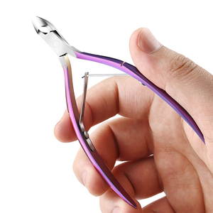Coupe-ongles en acier inoxydable sur mesure, coloré, pour cuticules, outil de suppression des cuticules le plus vendu pour les doigts - Product Image 4