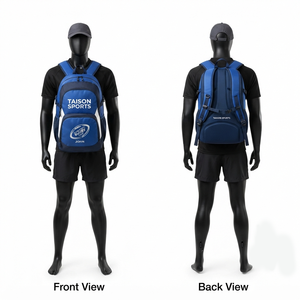 Bolsa de Gimnasio de Viaje Ruby TAISON SPORTS, 600 GSM, PU Resistente, 30-40L, Panel en Contraste, Logotipo Personalizado con Bordado e Impresión, Mochila - Product Image 3