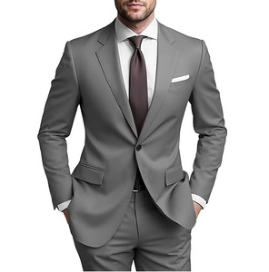 Traje de 2 Piezas para Hombre, Blazer Slim Fit, Doble Botonadura, Conjunto de Dos Piezas, Traje Formal para Boda, Blazer y Pantalón para Caballeros - Product Image 5