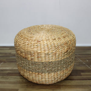 Cojines de Ratán Tejidos a Mano de Alta Calidad, Diseño Artesanal con Función de Almacenamiento que Ahorra Espacio, para Sala de Estar, Dormitorio, Hotel - Product Image 2