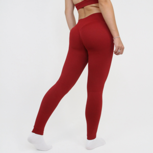 Venta Directa de Fábrica, Leggings Deportivos para Mujer, Hechos a Medida OEM, Cintura Alta, con Bolsillo, Secado Rápido, Transpirables, Poliéster y Elastano - Product Image 1