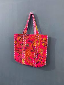 Sacs à main tendance et stylés, sacs fourre-tout personnalisés, trousse de maquillage, nouveaux sacs populaires en coton, portables, pour la plage, les voyages d'été, les pique-niques - Product Image 3