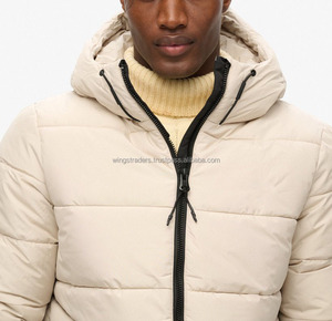 แจ็กเก็ตตัวปักเป้าแบบมีซิปมีฮู้ดสำหรับผู้ชายและผู้หญิงสำหรับฤดูหนาว - Product Image 5