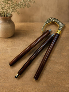 Bastón de Madera con Cabeza de Elefante Vintage, Bastón de Caballero Hecho a Mano, Bastón Decorativo Antiguo, Regalo Clásico - Product Image 4