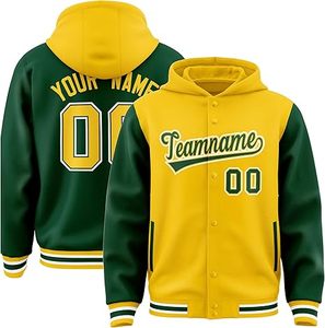 Chaqueta de Invierno Cálida y Cómoda para Hombre, Estilo Letterman, Cuello Alto, Logotipo Frontal, Resistente al Viento, Alta Calidad, Ecológica, Servicio OEM - Product Image 1