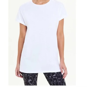 Camiseta con estampado urbano de moda para mujer, top informal suave para el día a día, camiseta gráfica holgada para mujer, camiseta cómoda para mujer - Product Image 5