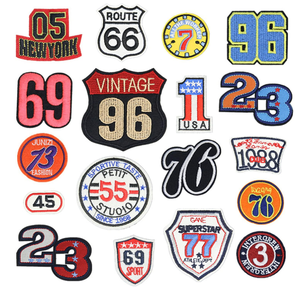Écussons brodés 3D de créateur, logo en relief de haute qualité, badges thermocollants pour chapeaux, vêtements, sacs, mode, vente en gros, usine - Product Image 4