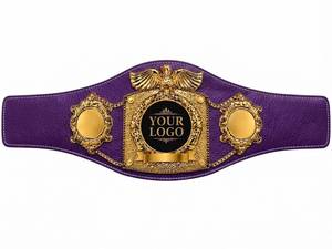 Cinturón de Campeonato de MMA Personalizado, Bajo MOQ, Impresión por Sublimación, Placa de Latón, Logotipo Personalizado, Cinturones de Campeonato de Cuero - Product Image 3