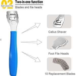 Removedor de Callosidades de Doble Velocidad Personalizado - Calidad Duradera Grado A+ Diseño Compacto para Sesiones Rápidas de Pedicura y Uso Doméstico - Product Image 3
